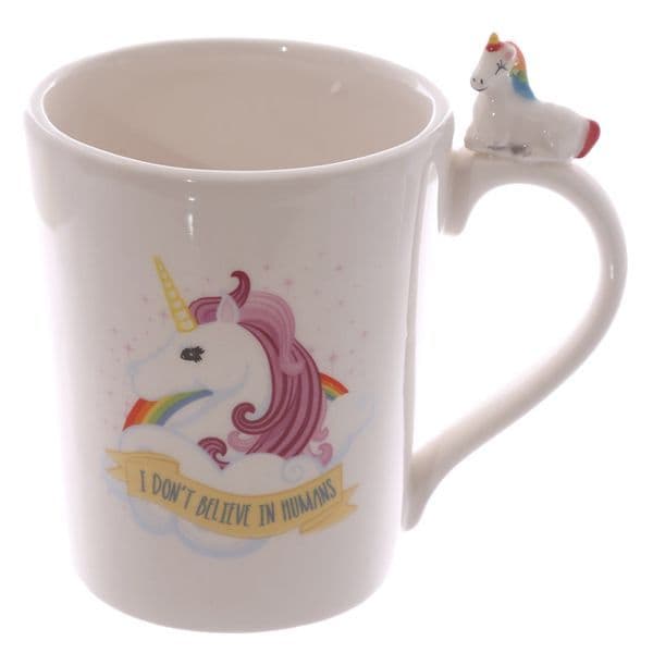 Pink and Blue Unicorn Mugs