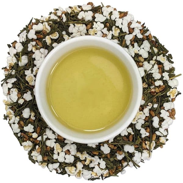 Popcorn Tea Loose Leaf Sencha Style Green Tea