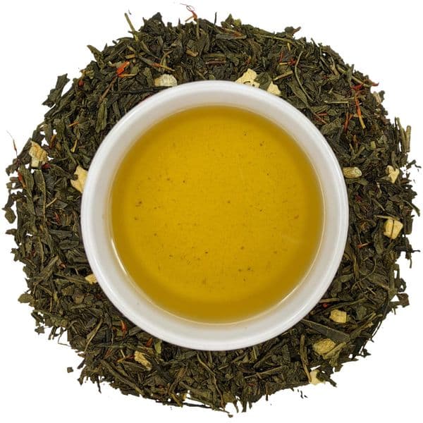 Sencha Red Ginseng loose leaf green tea