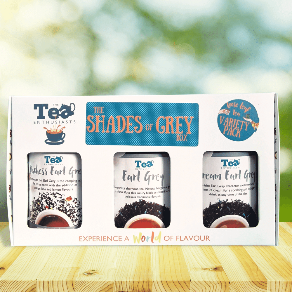 Shades of Grey - Earl Grey Tea Gift Set - Loose Leaf Selection Box