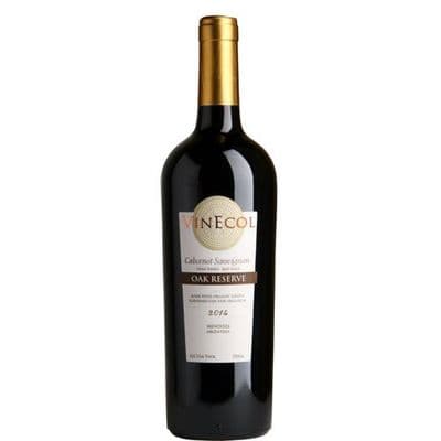 Cabernet Sauvignon Oak Reserve 2014 Organic, VinEcol 75cl