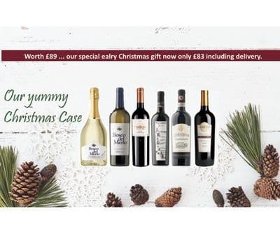 Our yummy Christmas Case (6 bottles)