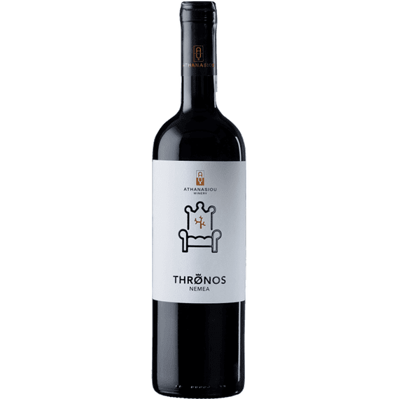Thronos Nemea, Agiorgitiko 2022, Athanasiou Winery, Greece - Organic