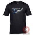 P51 Mustang t-shirt World War 2 WW2 USAF Air force fighter aircraft