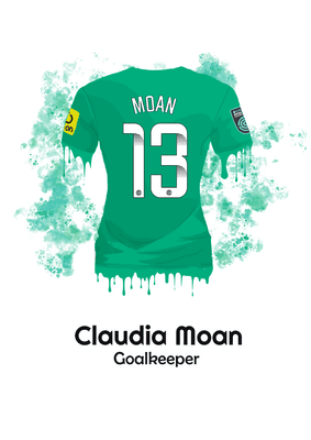 Claudia Moan - 13 - 2024 Newcastle Home Shirt