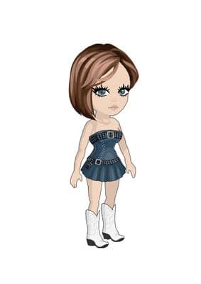 Girl Cartoon Drawing 14