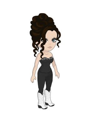 Girl Cartoon Drawing 16