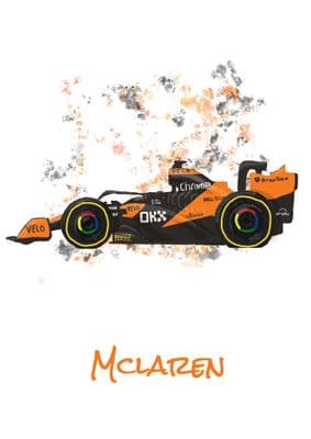 Mclaren F1 Cartoon Drawing