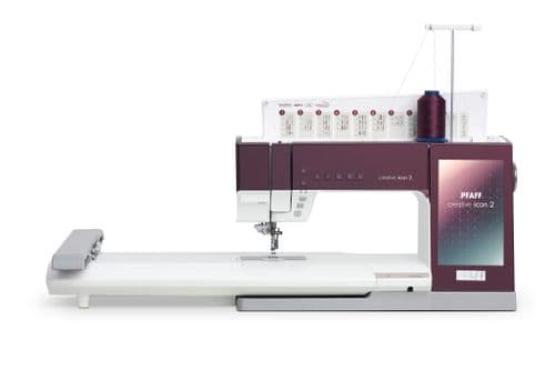 ** SOLD**  Ex-Display SALE Pfaff Creative Icon 2 Sewing and Embroidery Machine SAVE £4504