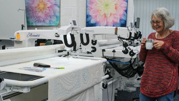 42. Telene Jeffrey - Advanced Feathers PLUS Quilt-As-You-Go Workshop - 29th October 2025