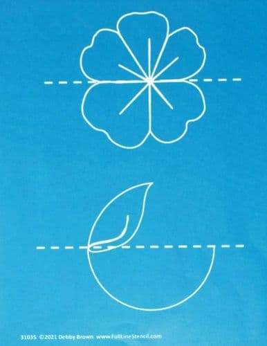 ABCs Botanicals Stencil