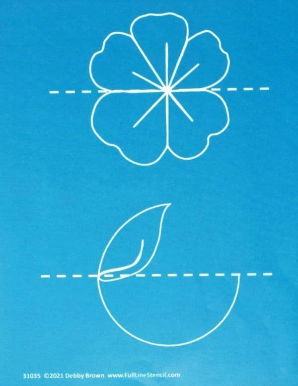 ABCs Botanicals Stencil