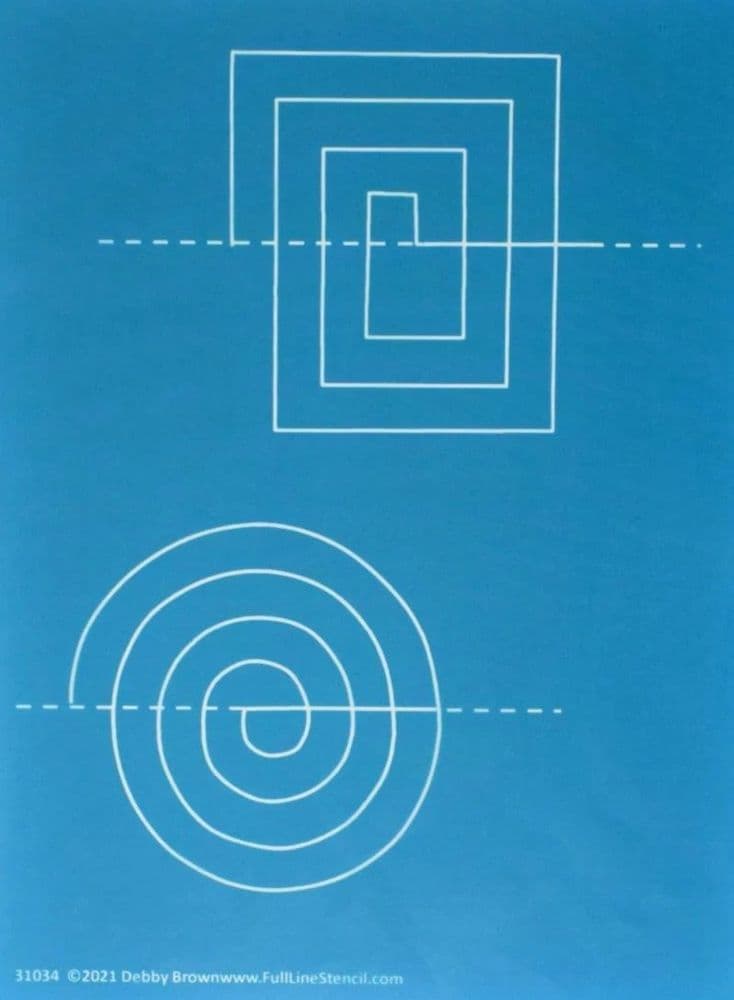 Swirl Geometry Paper.pdf ABCs Geometric Swirls Stencil