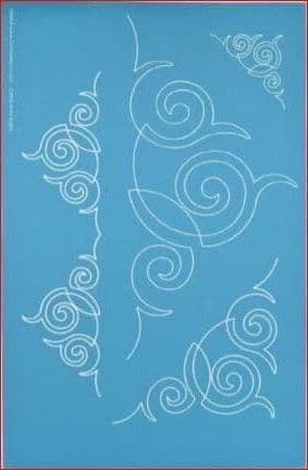 Alex Block, Border and Overall Design Stencil