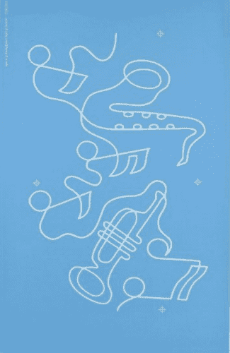 All That Jazz Stencil