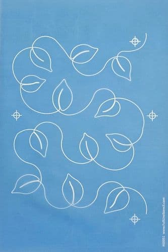 Aspen Leaves Stencil