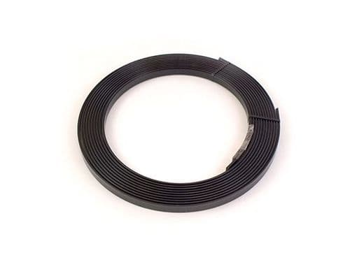 Black Plastic Track Insert 12 Foot Length