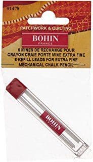 Bohin Chalk Pencil Refills (0.9mm) White