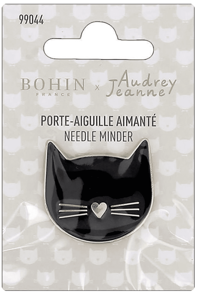 Bohin Needle Minder - Lucky Black Cat