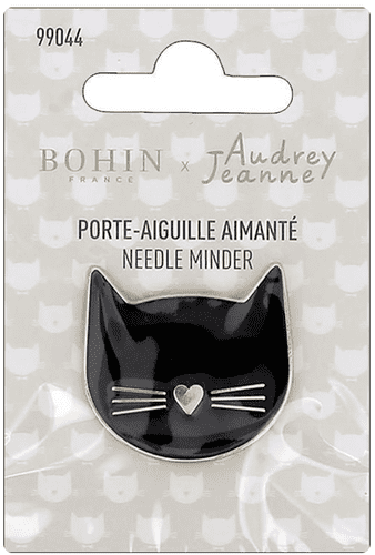 Bohin Needle Minder - Lucky Black Cat