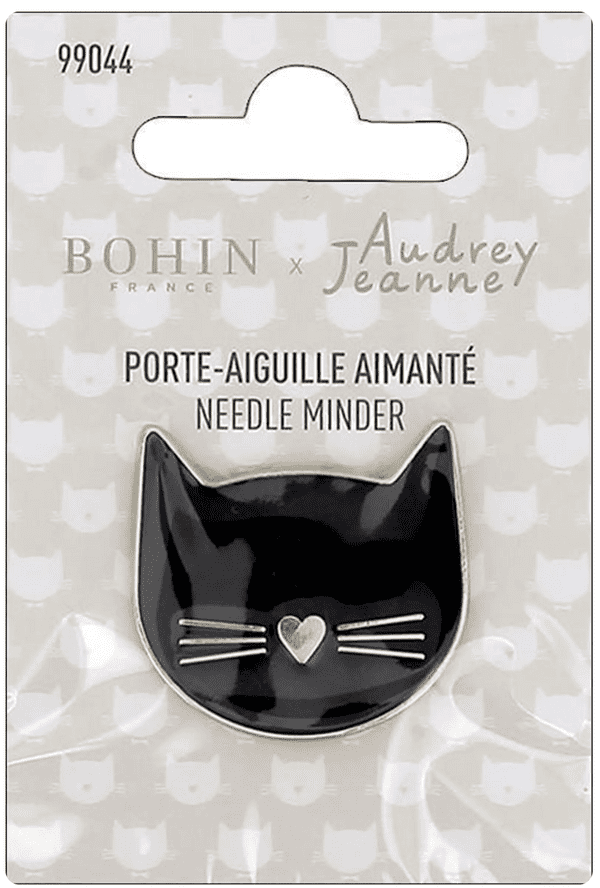 Bohin Needle Minder - Lucky Black Cat
