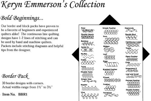 Bold Beginnings #1 Borders (30 Designs)