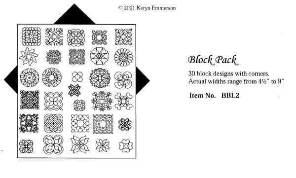 Bold Beginnings #2 Blocks (30 Designs)