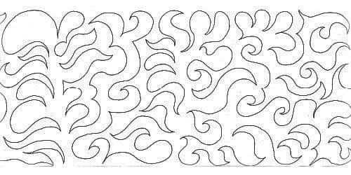 Chai Latte Pantograph 12' Roll