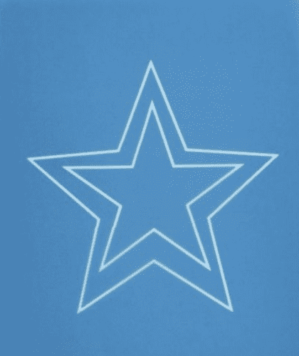 Christmas Star Charm Stencil (3¾" x 3¾")