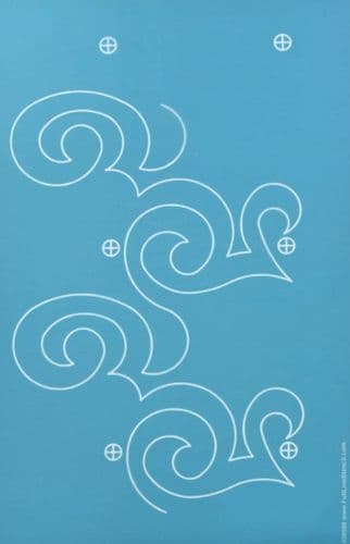 Cinnamon Spin Stencil