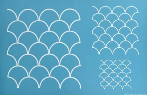 Clamshells 3x Stencil