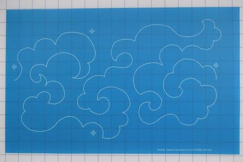 Cloudy Skies Stencil