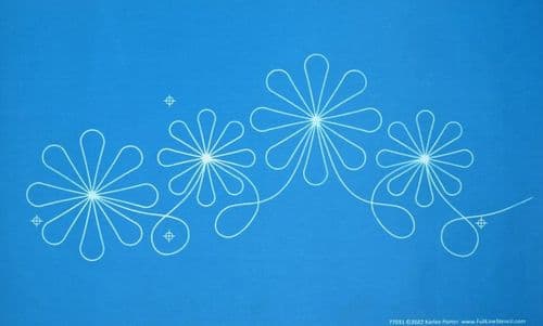 Daisy Chain 3 Stencil