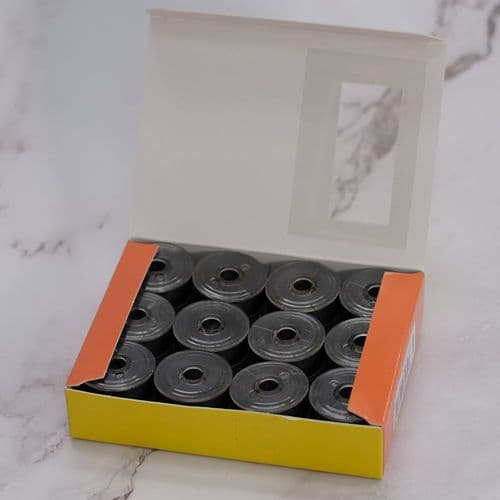 DecoBob Wonderfil Black 24 Pack M Size Bobbins