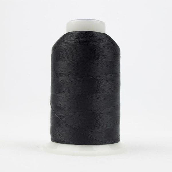 DecoBob Wonderfil Black Thread 80wt 2000m