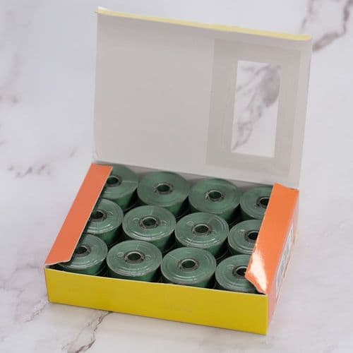 DecoBob Wonderfil Green 24 Pack M Size Bobbins