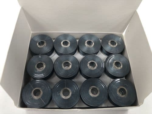 DecoBob Wonderfil Metal Blue 24 Pack M Size Bobbins
