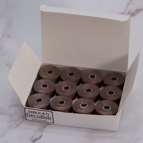 DecoBob Wonderfil Plum 24 Pack M Size Bobbins