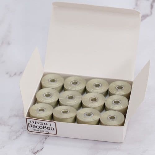 DecoBob Wonderfil Sage 24 Pack M Size Bobbins