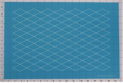 Diamond Grid Stencil