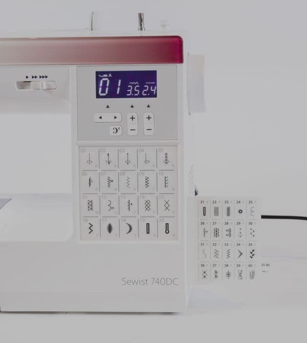 Discontinued Janome Sewist 740DC Sewing Machine