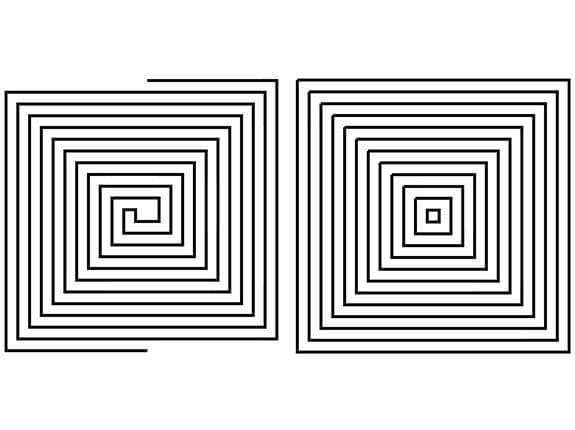 Duelling Squares Groovy Board