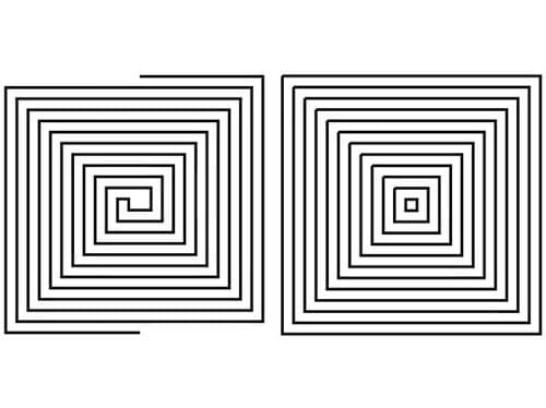 Duelling Squares Groovy Board