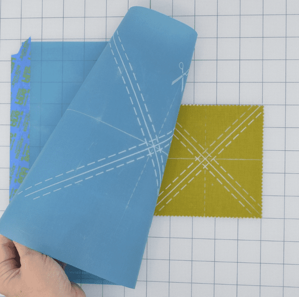 Easy Half Square Triangle Stencil