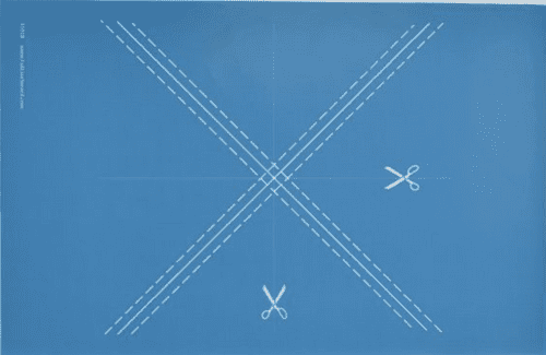 Easy Half Square Triangle Stencil