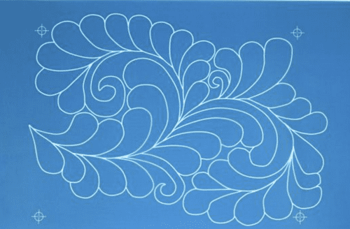 Favourite Feather Stencil