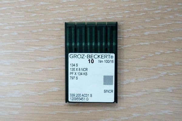 Groz Beckert Leather 16/100 S/NCR 134 (Pack of 10 Needles)