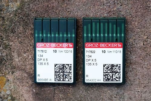 Groz Beckert Sharp 16/100-R & 18/110-R (Pack of 2 x 10 Needles)