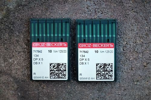 Groz Beckert Sharp 20/125-R (Pack of 20 Needles)