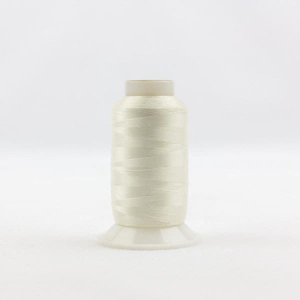 InvisaFil 100wt Antique White 2500m Cottonised Polyester Thread